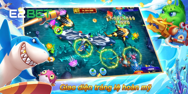 Bắn Cá E2BET - Săn Đá Đổi Thưởng, Trải Nghiệm Giải Trí Tương Lai 3 Các tựa game nổi bật tại sảnh Bắn Cá E2BET