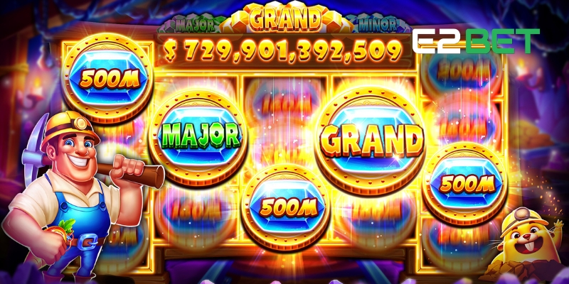 Nổ Hũ E2BET - Trải Nghiệm Giải Trí và Kiếm Tiền Từ Vòng Quay May Mắn 1 Nổ Hũ E2BET – Thiên đường cho tín đồ đam mê giải trí